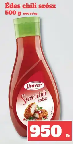 Vil-For Univer édes chili szósz ajánlat