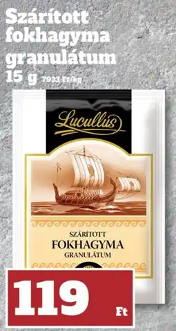Vil-For Szárított fokhagyma granulátum ajánlat