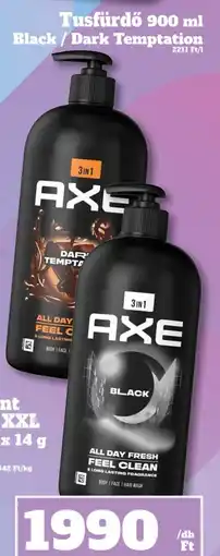 Vil-For Axe tusfürdő ajánlat