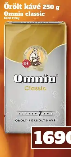 Vil-For Omnia classic őrölt kávé ajánlat