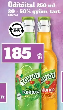 Vil-For Topjoy üdítőital ajánlat