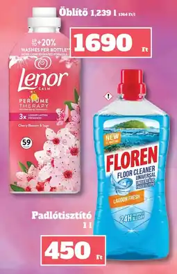 Vil-For Lenor öblítő ajánlat