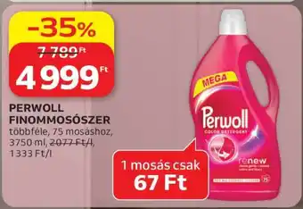 Auchan Perwoll finommosószer ajánlat