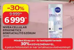 Auchan NIVEA CELLULAR EPIGENETICS BŐRFIATALÍTÓ SZÉRUM ajánlat