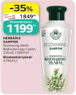 Auchan Herbária sampon ajánlat