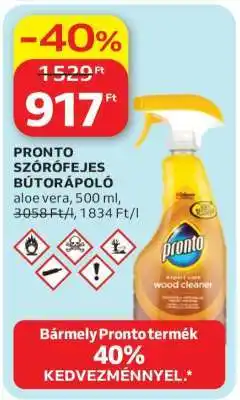 Auchan PRONTO SZÓRÓFEJES BÚTORÁPOLÓ ajánlat