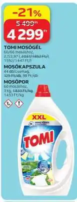 Auchan TOMI Mosógél ajánlat