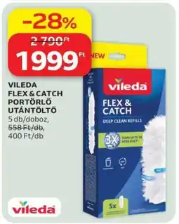 Auchan VILEDA FLEX & CATCH PORTÖRLŐ UTÁNTÖLTŐ ajánlat