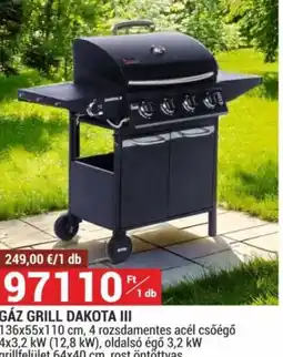 Merkury Market GÁZ GRILL DAKOTA III ajánlat