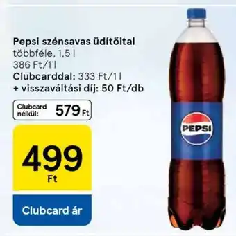 Tesco Pepsi szénsavas üdítőital ajánlat