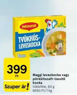 Tesco Maggi leveskocka vagy pörköltzaft-ízesítő kocka ajánlat