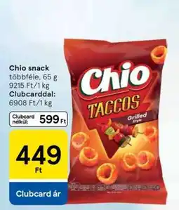 Tesco Chio snack ajánlat