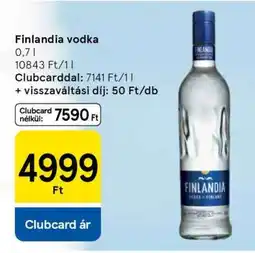 Tesco FINLANDIA Vodka ajánlat