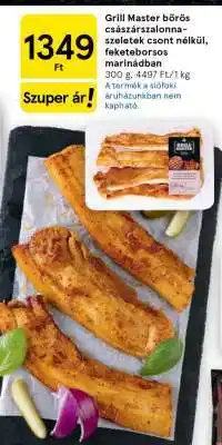 Tesco Grill Master bőrös császárszalonna ajánlat