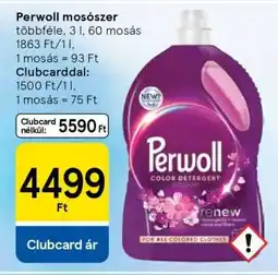 Tesco Perwoll mosószer ajánlat