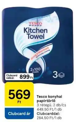 Tesco Tesco konyhai papírtörlő ajánlat