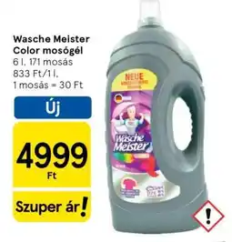 Tesco Wasche Meister Color mosógél ajánlat