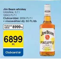 Tesco JIM BEAM WHISKEY ajánlat