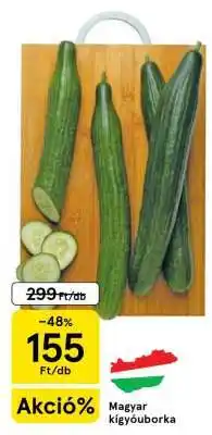 Tesco Magyar kígyóuborka ajánlat