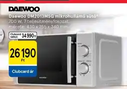 Tesco Daewoo DM2013MSG mikrohullámú sütő ajánlat