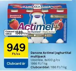Tesco Danone Actimel joghurtital multipack ajánlat