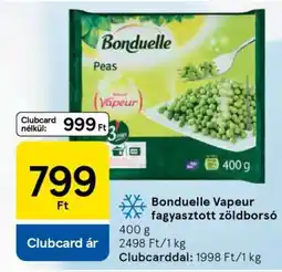 Tesco Bonduelle Vapeur fagyasztott zöldborsó ajánlat