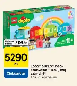 Tesco LEGO DUPLO 10954 Számvonat – Tanulj meg számolni ajánlat