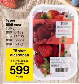 Tesco Tesco földi eper ajánlat