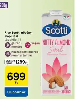Tesco Riso Scotti növényi alapú ital ajánlat