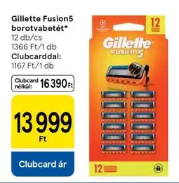 Tesco Gillette Fusion5 borotvabetét ajánlat