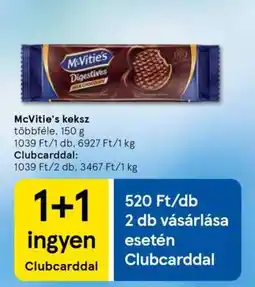 Tesco McVitie's keksz ajánlat