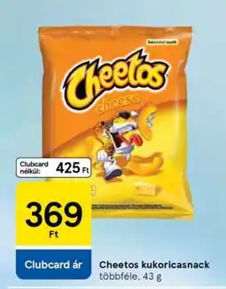 Tesco Cheetos kukoricasnack ajánlat