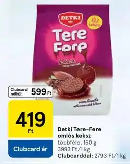 Tesco DETKI Tere Fere omlós keksz ajánlat