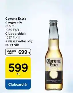 Tesco Corona Extra üveges sör ajánlat