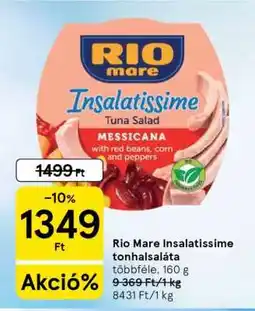 Tesco RIO MARE Insalatissime tonhalsaláta ajánlat