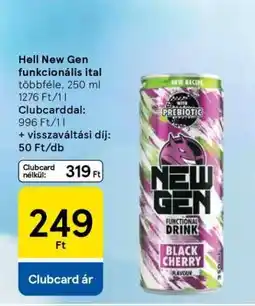 Tesco HELL NEW GEN FUNKCIONÁLIS ITAL ajánlat
