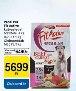Tesco Panzi Pet Fit Active kutyaeledel ajánlat