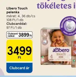 Tesco Libero Touch pelenka ajánlat