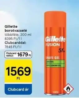 Tesco Gillette borotvazselé ajánlat
