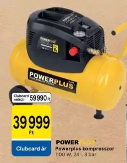 Tesco Powerplus kompresszor ajánlat
