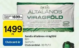 Tesco Sandis általános virágföld ajánlat