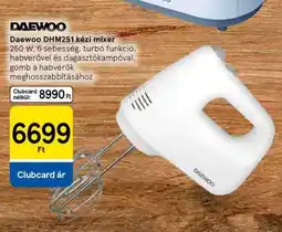 Tesco Daewoo DHM251 kézi mixer ajánlat