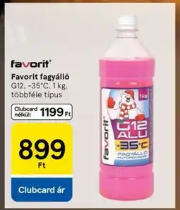 Tesco Favorit fagyálló ajánlat