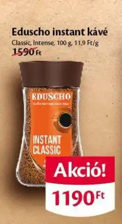 EcoFamily EduScho instant kávé ajánlat