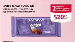 EcoFamily MILKA Táblás csokoládé ajánlat