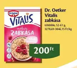 EcoFamily DR OETKER Vitalis zabkása ajánlat