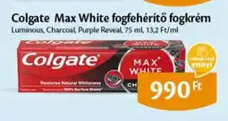 EcoFamily Colgate Max White fogfehérítő fogkrém ajánlat