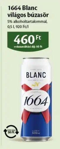 EcoFamily 1664 Blanc világos búzasör ajánlat