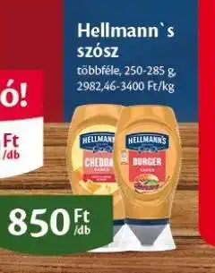 EcoFamily HELLMANN'S SZÓSZ ajánlat