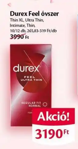 EcoFamily Durex Feel óvszer ajánlat